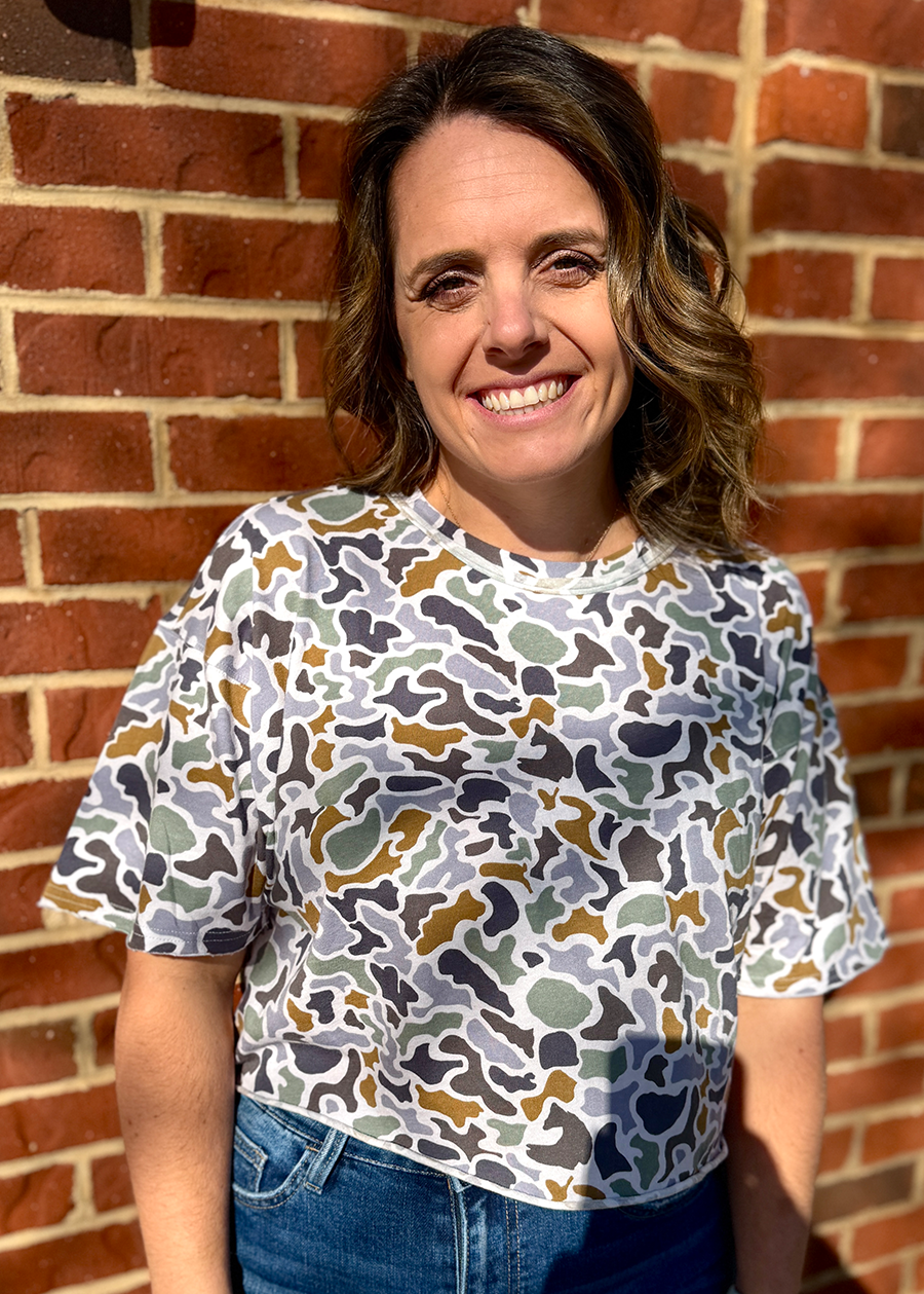 LG Boxy Crop SS Tee-Localflage Bluff