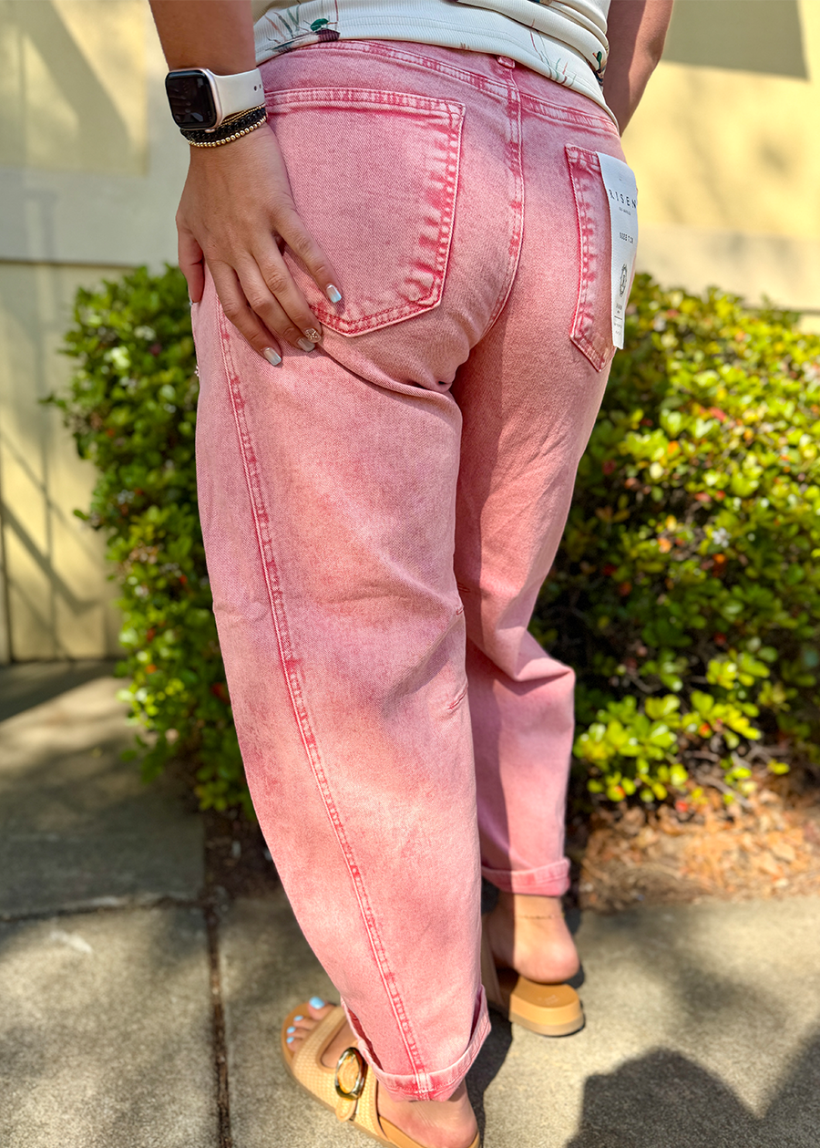 Lorene Slouchy Ankle Barrel Pants