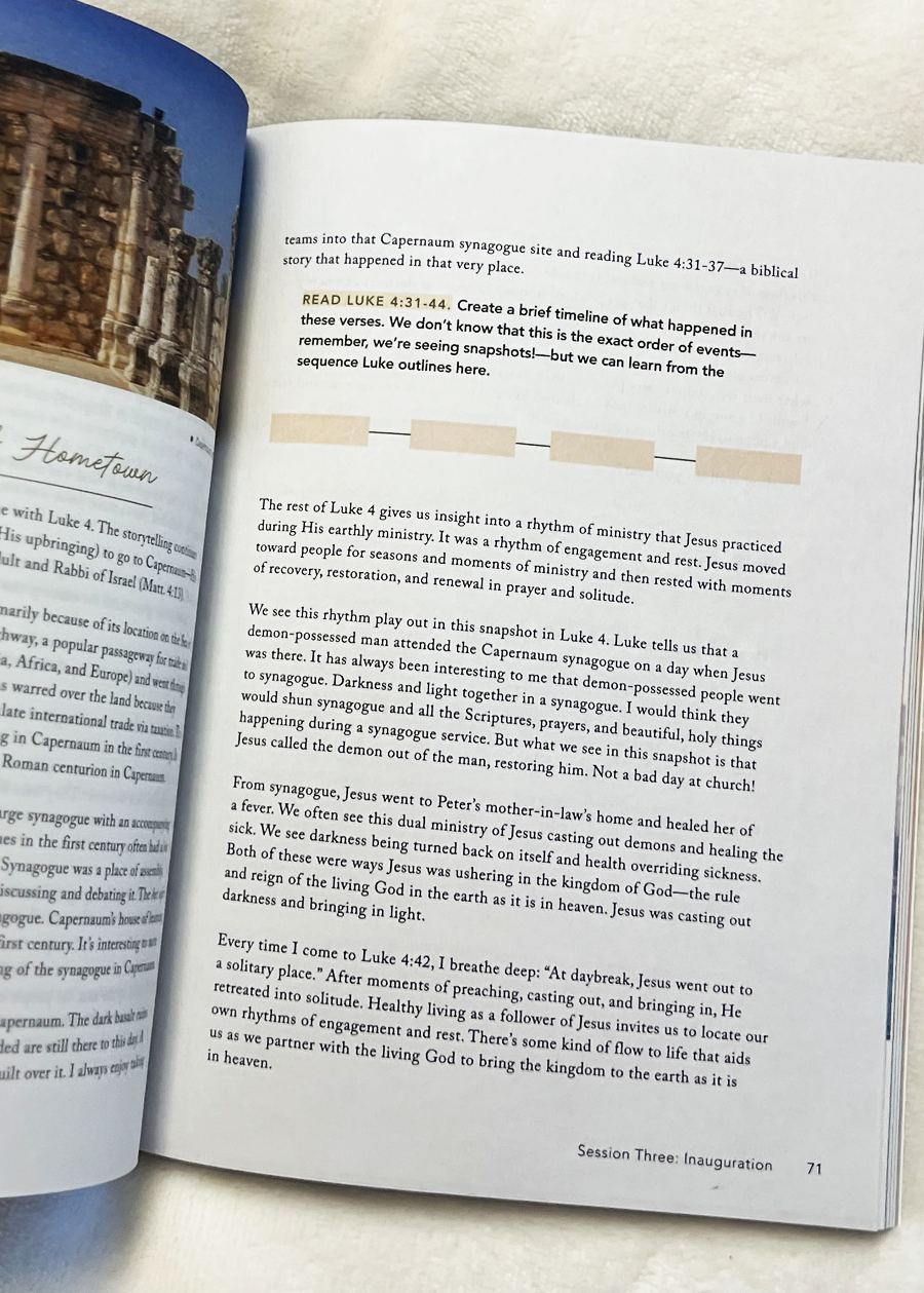 Luke in the Land - Bible Study Book with Video Access