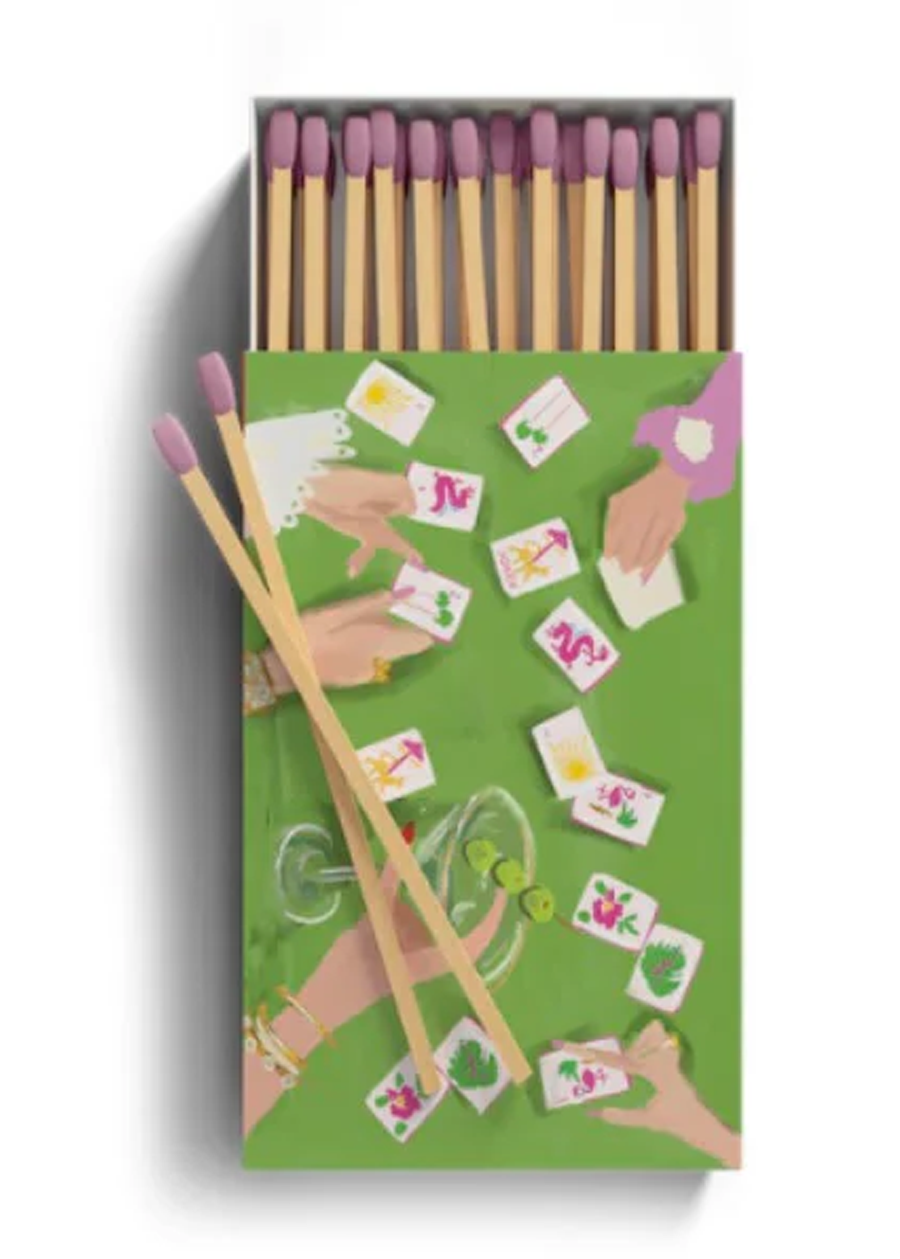 Bams Club Mahjong Match Box by Rebecca Illustrated