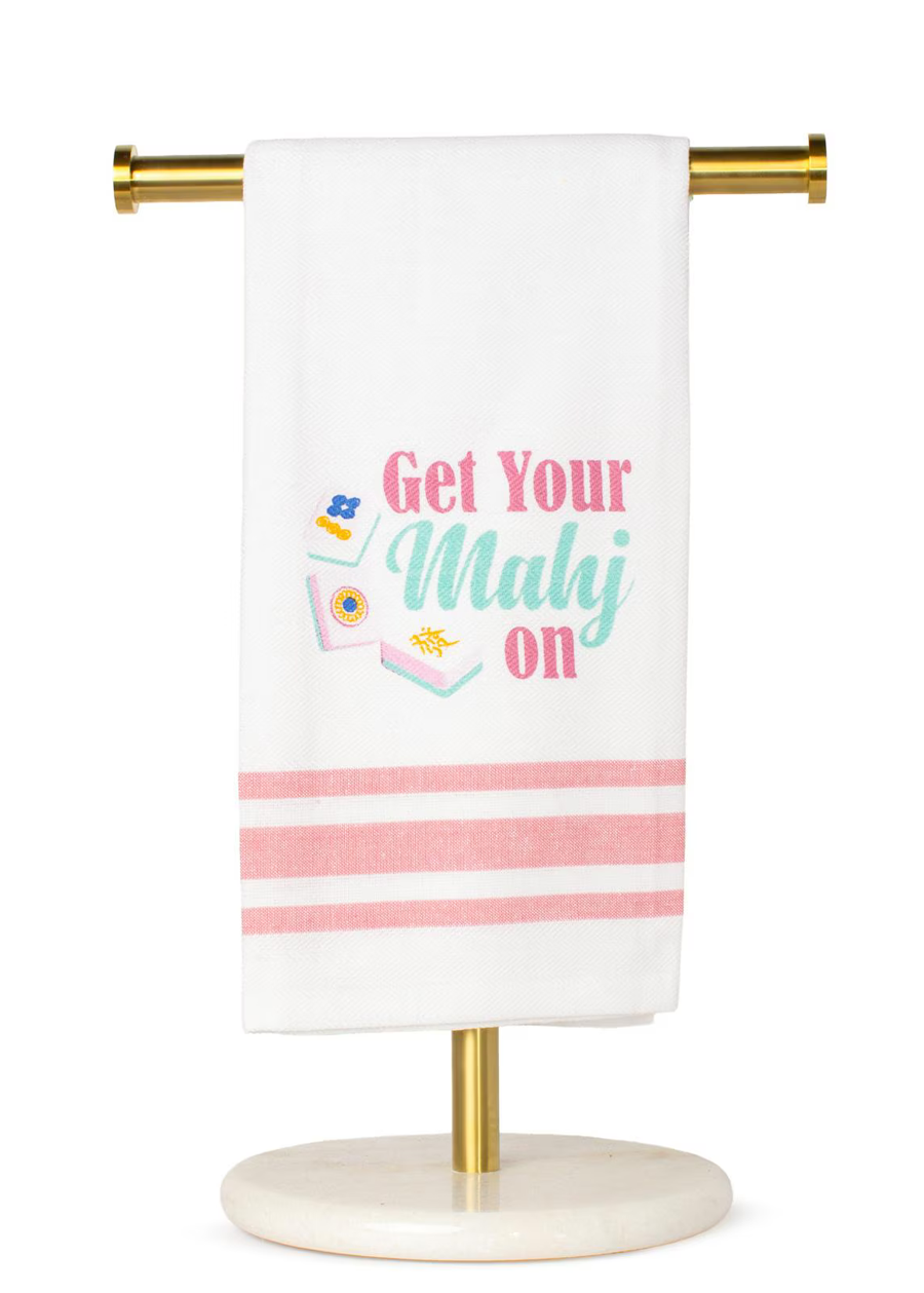 Get Your Mahj On Hand Towel