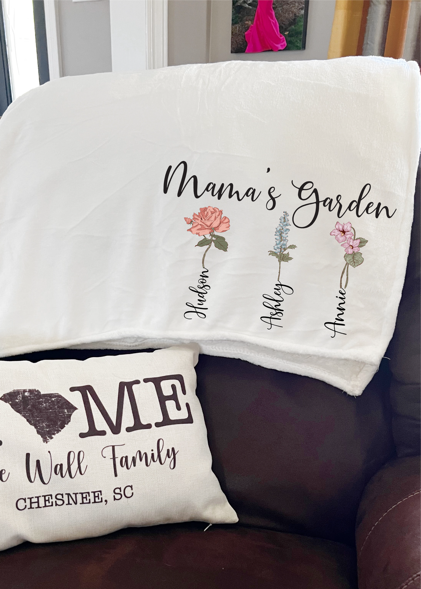 Mama's Garden Blanket