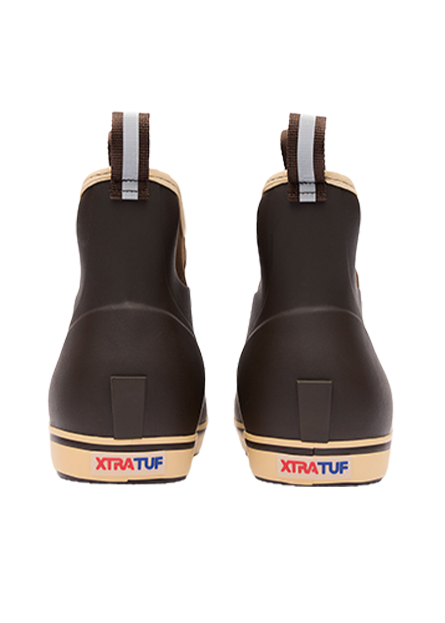 Men's 6in Ankle Deck Boot-Chocolate Tan