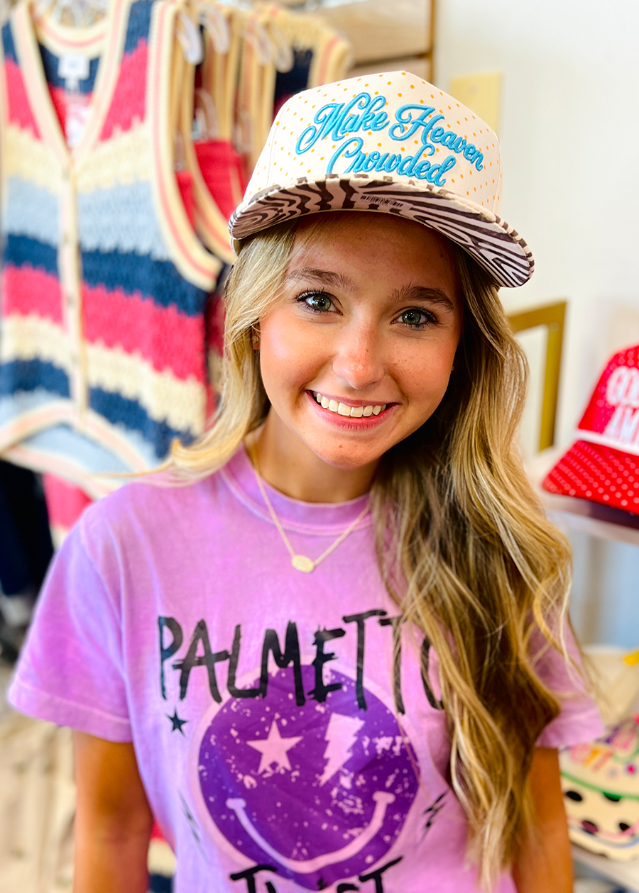 Make Heaven Crowded Zebra Hat