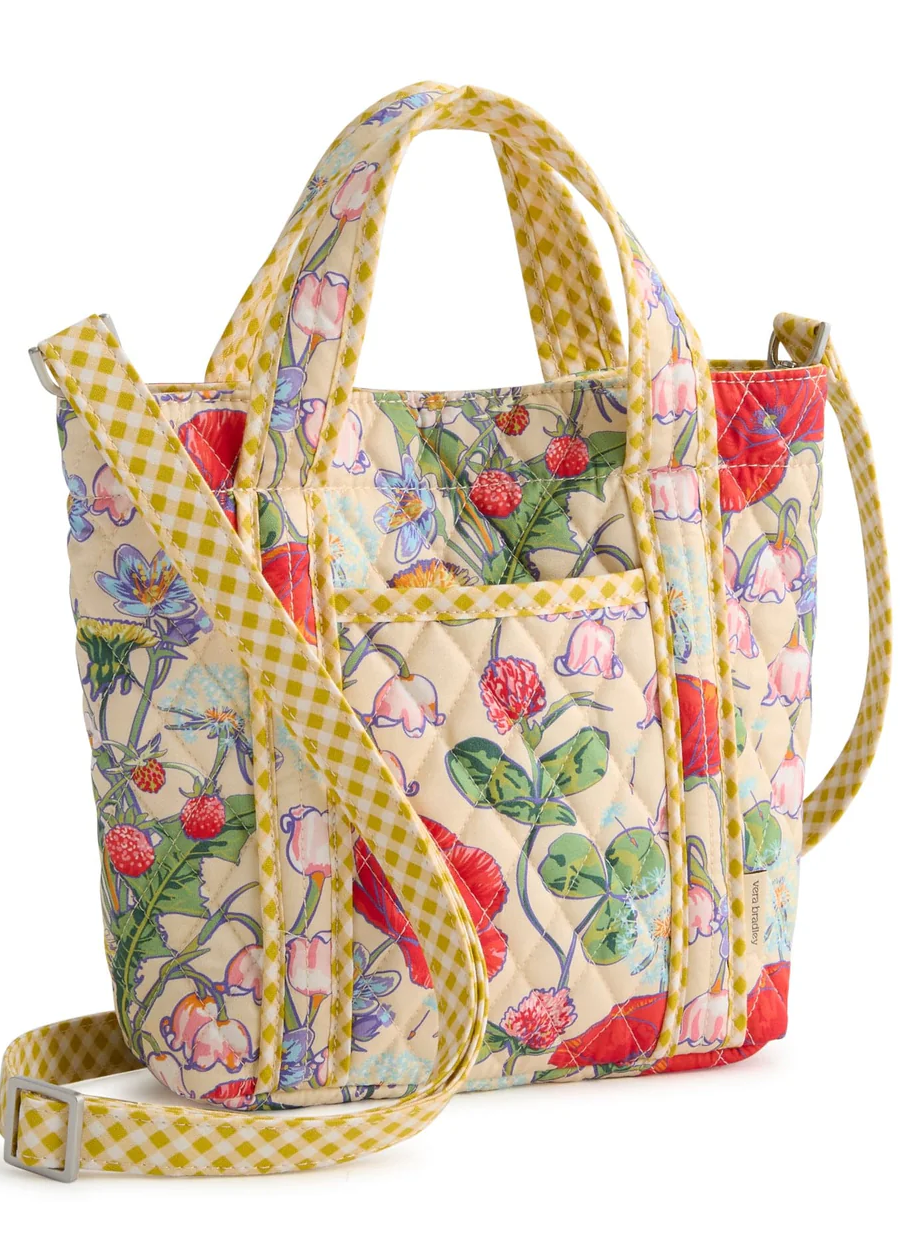 Mini Hathaway Tote-All The Pretty Wildflowers