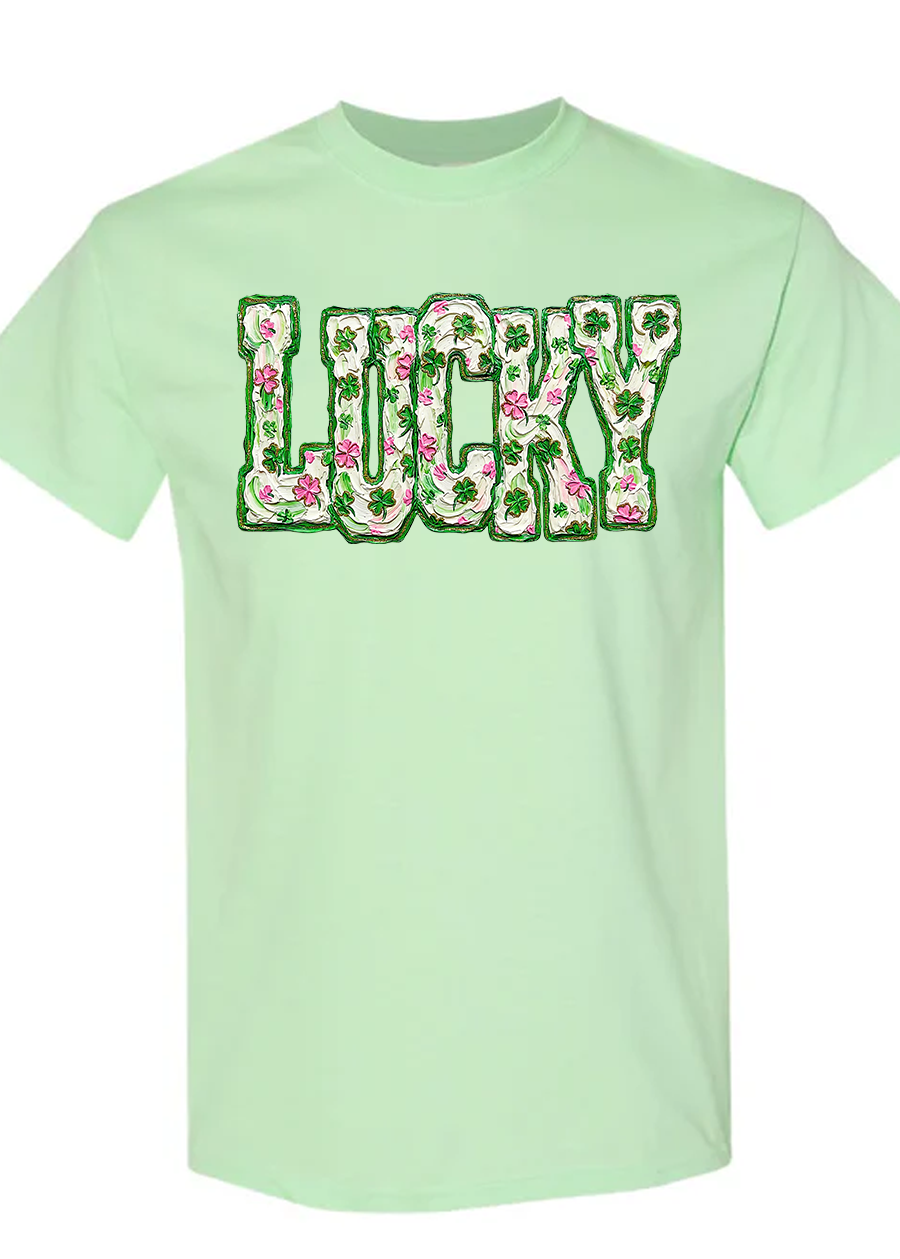 Acrylic Lucky Tee