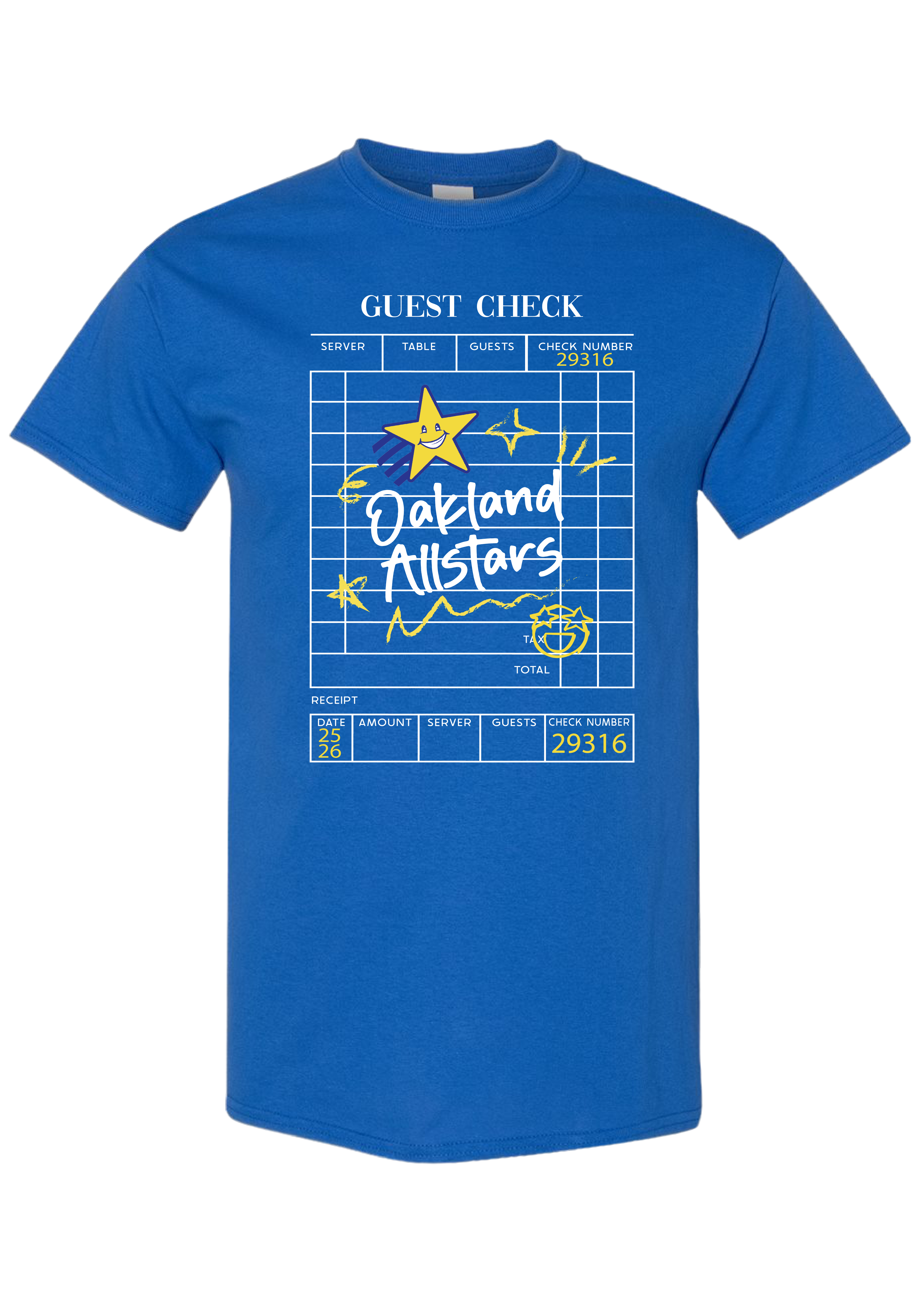 ADULT Guest Check Mascot Tee