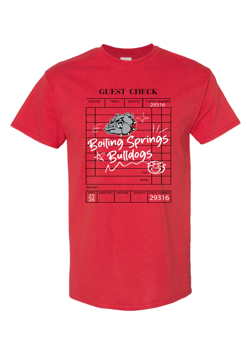 YOUTH Guest Check Mascot Tee