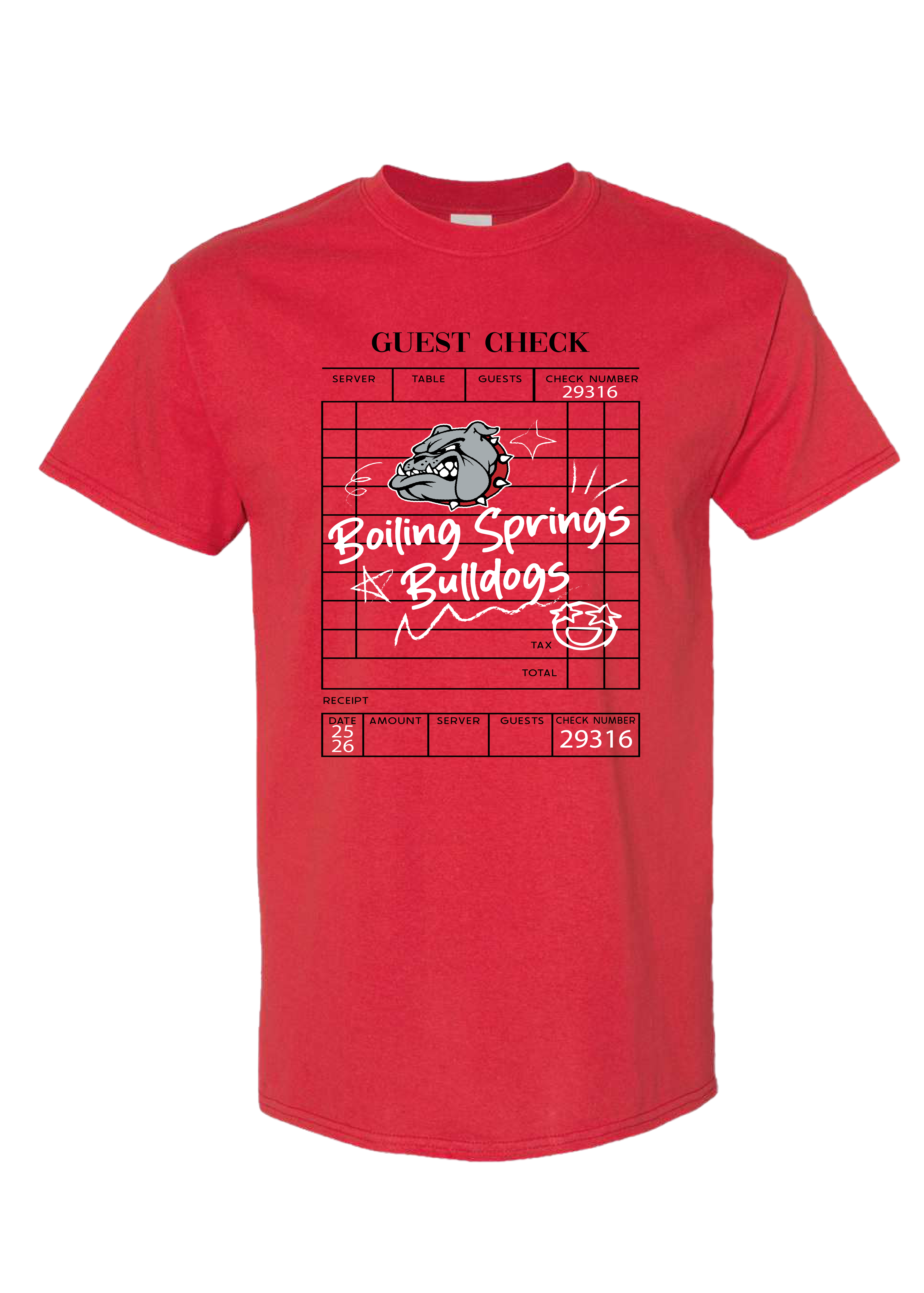 YOUTH Guest Check Mascot Tee