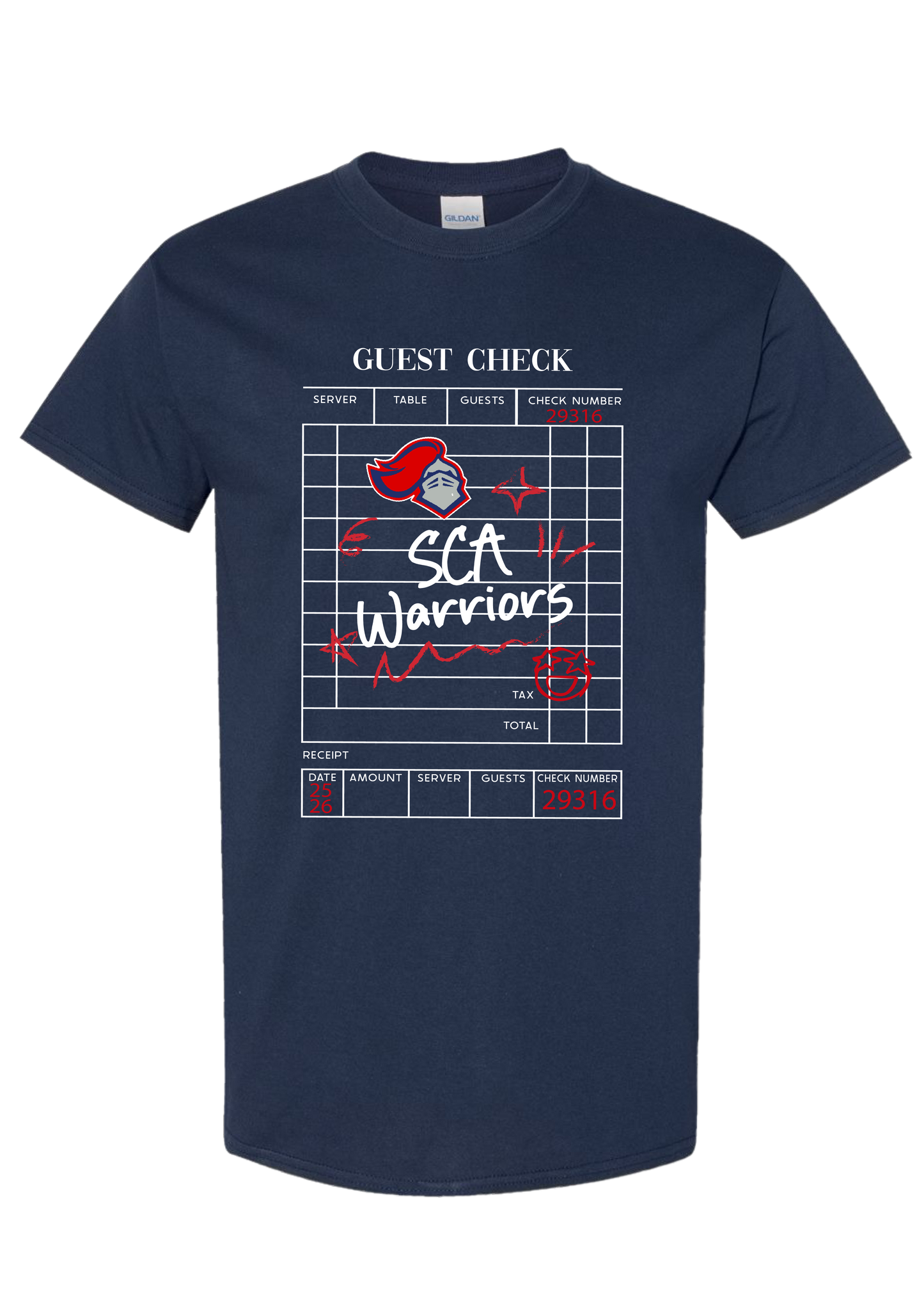 ADULT Guest Check Mascot Tee