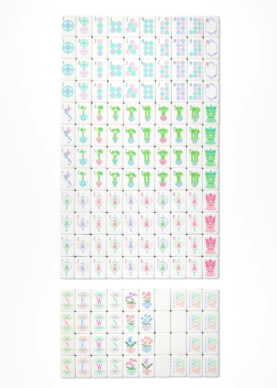 Moonlight Mahjong Tiles