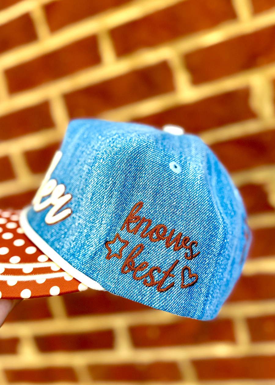 Mother Knows Best Hat