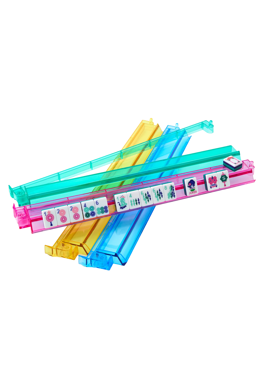 Multicolor Acrylic Rack & Pusher Set