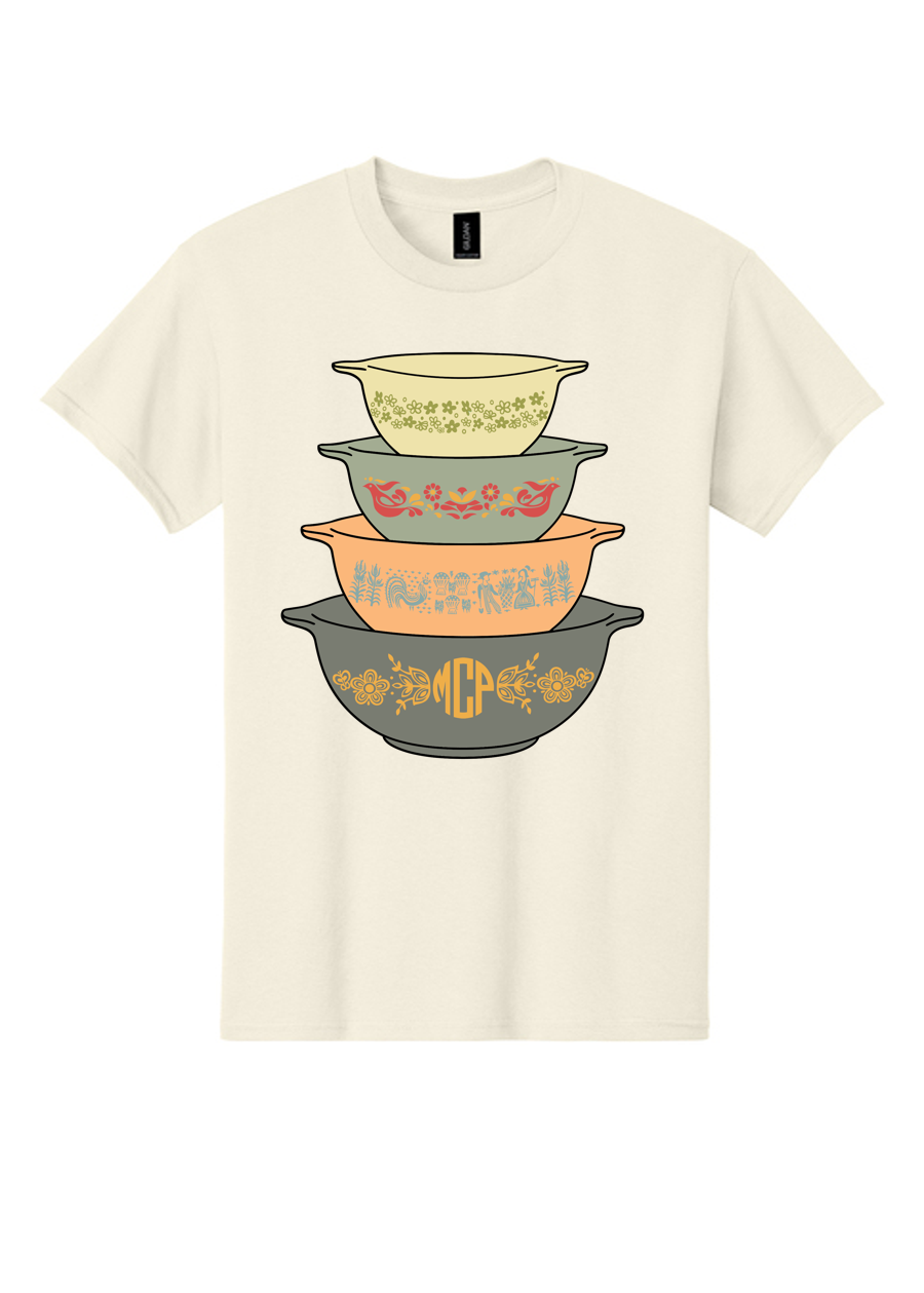 YOUTH Pyrex Monogram Tee – Palmetto Twist
