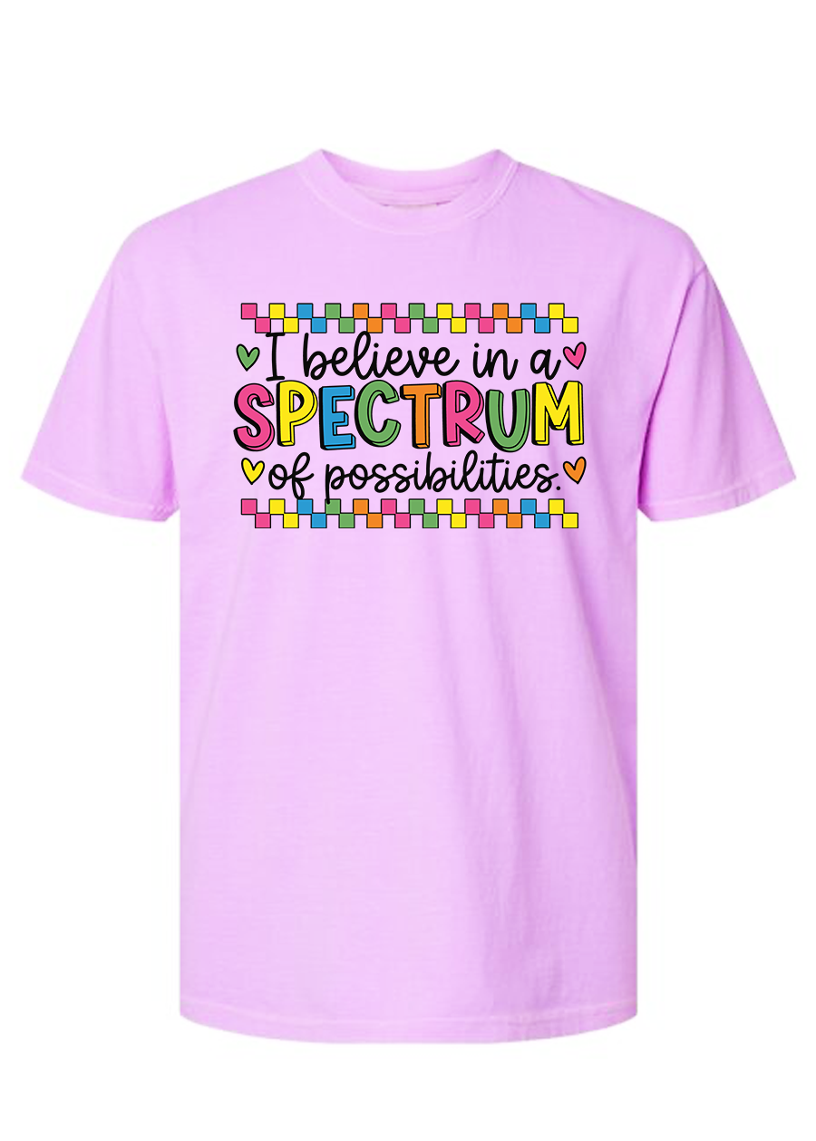 Spectrum of Possibilities COMFORT COLORS Tee