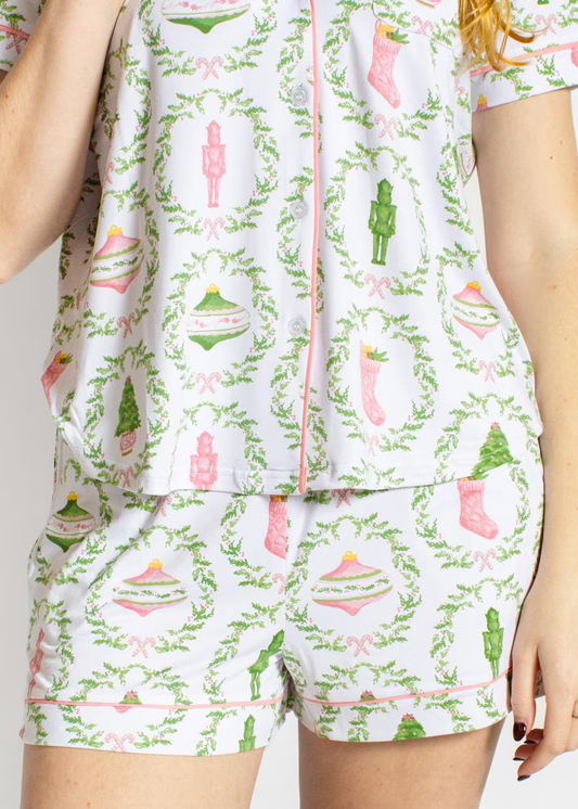 Nutcracker Trellis Sleep Shorts