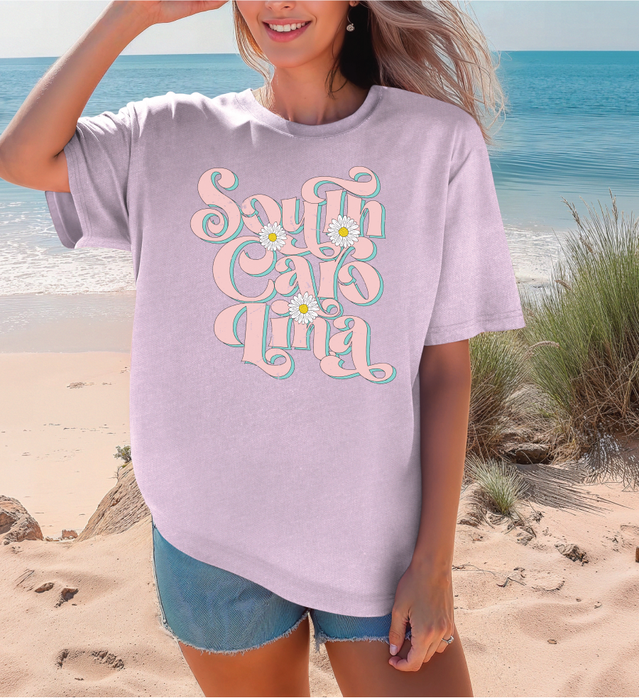 South Carolina Daisy Tee