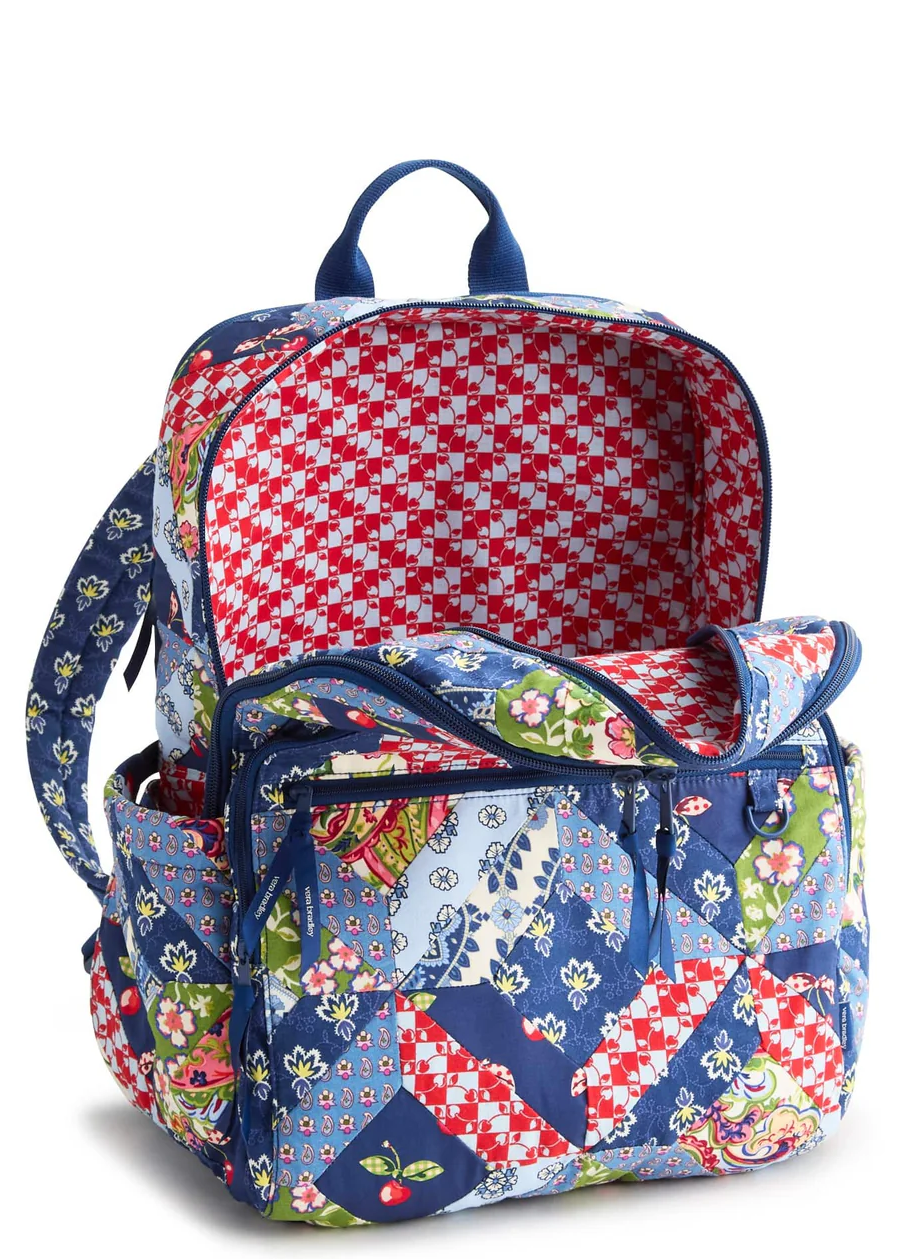Large Bancroft Backpack-Trellis Patchwork