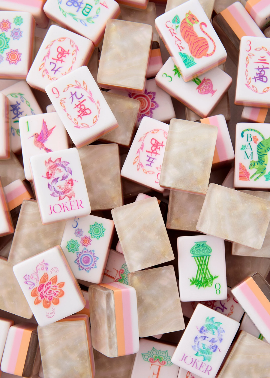 Pearlescent Mahjong Tiles