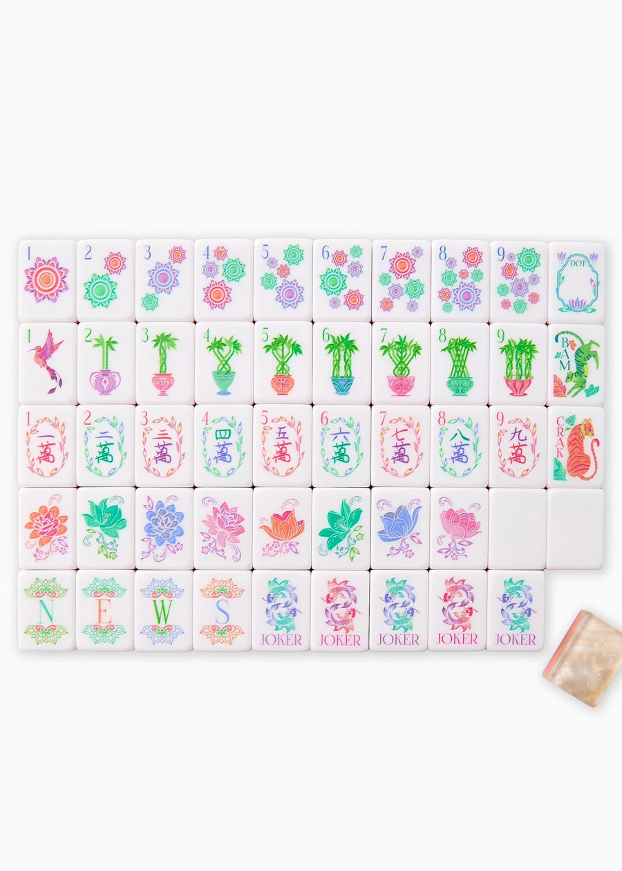 Pearlescent Mahjong Tiles