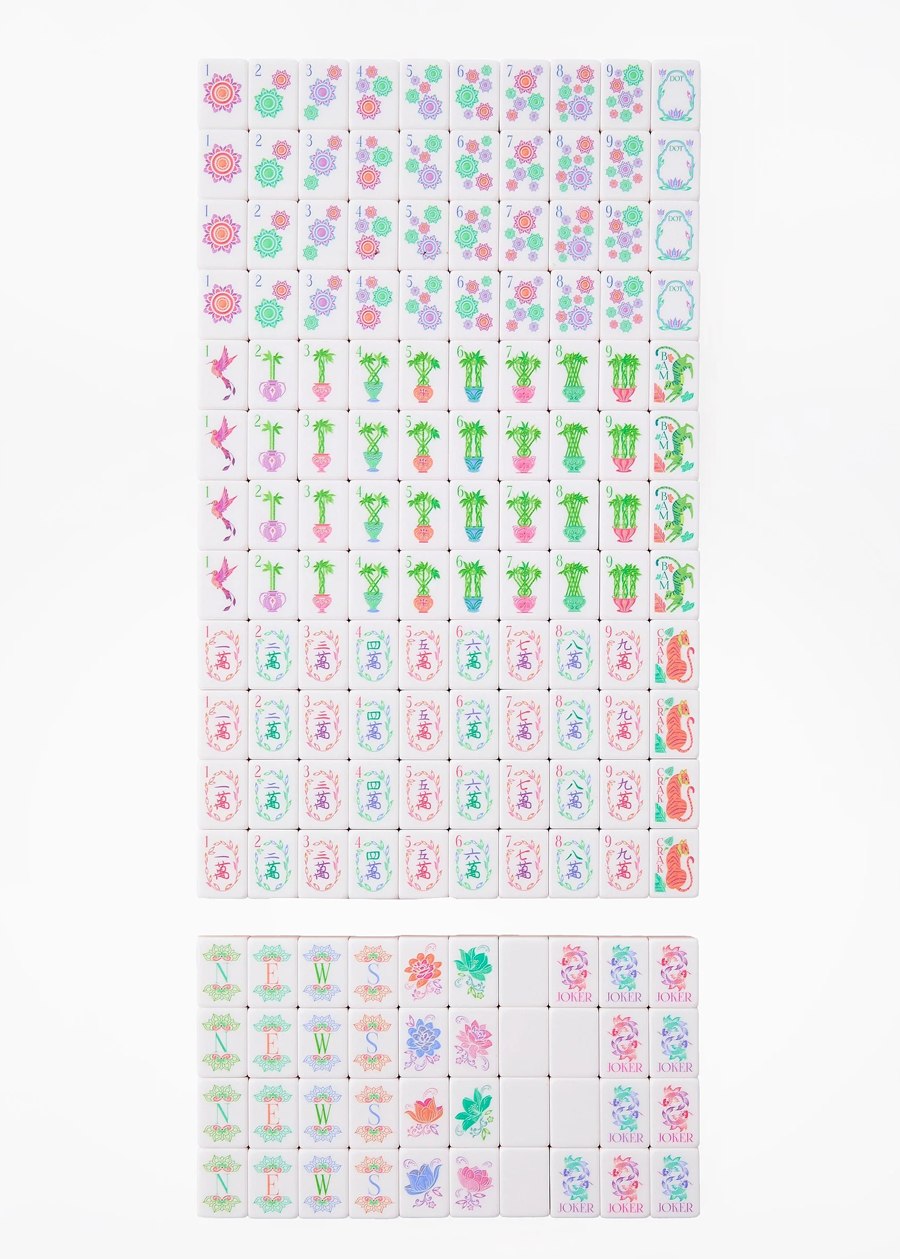 Pearlescent Mahjong Tiles