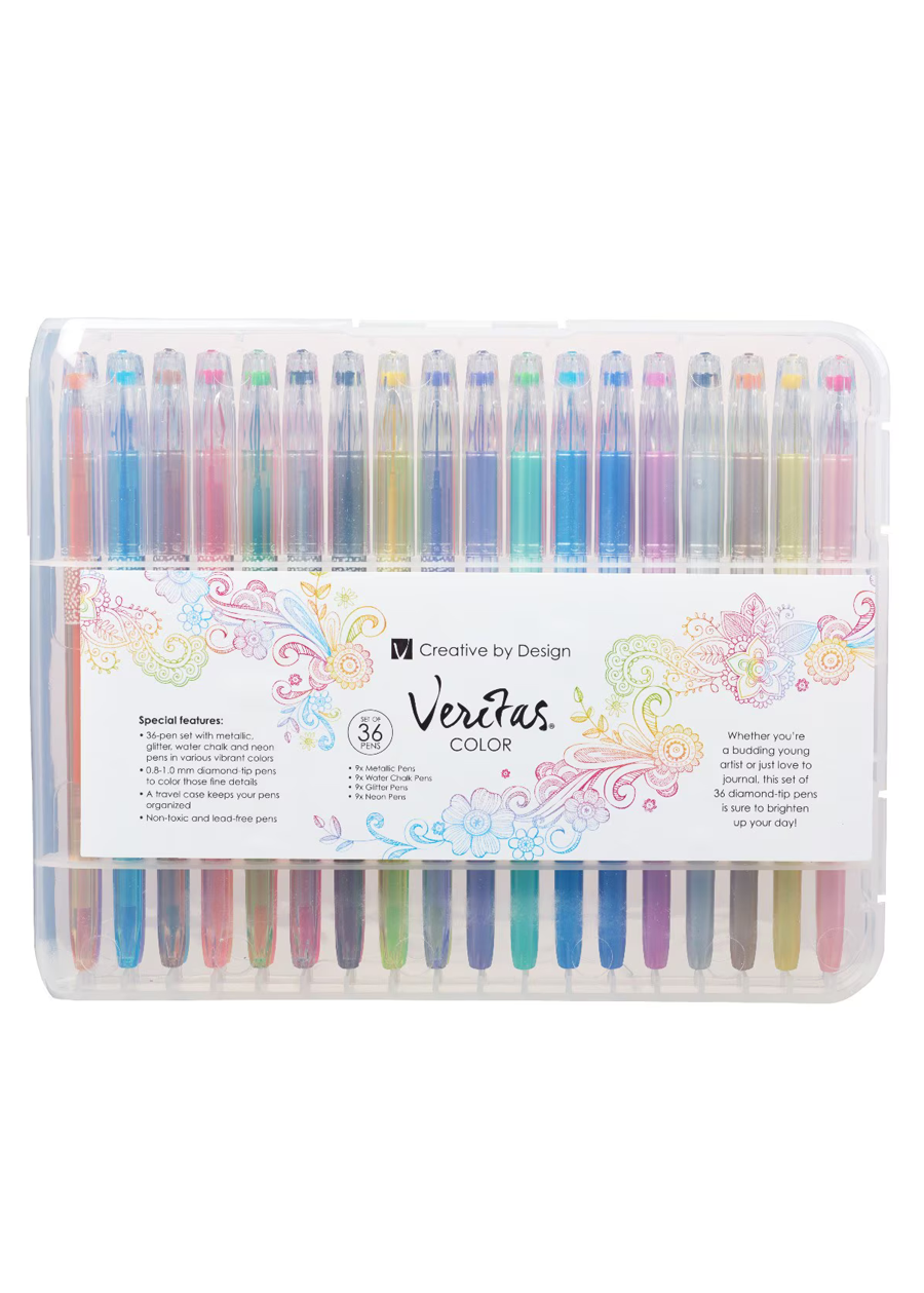 Assorted Gel Pen Set-36pc