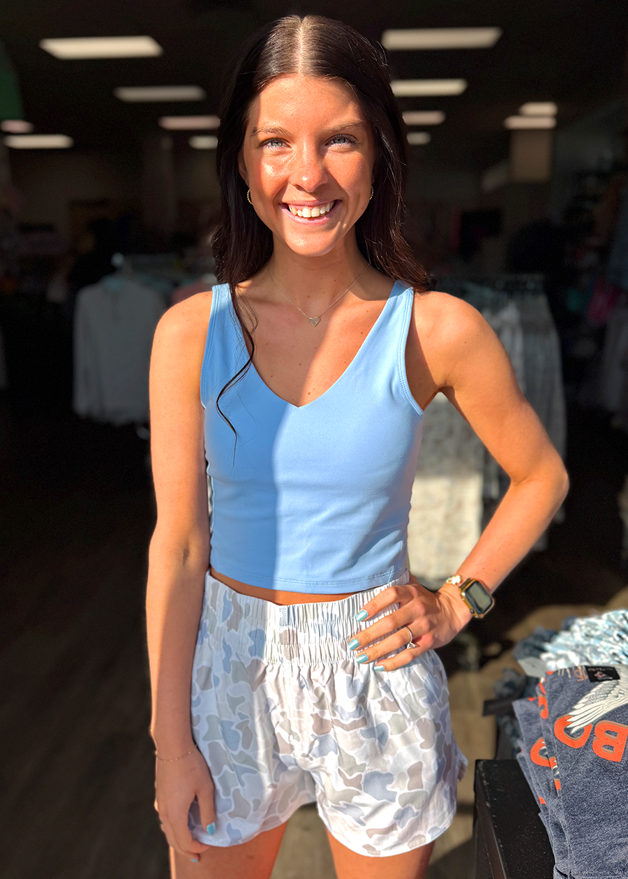 LG Tank Top-Periwinkle