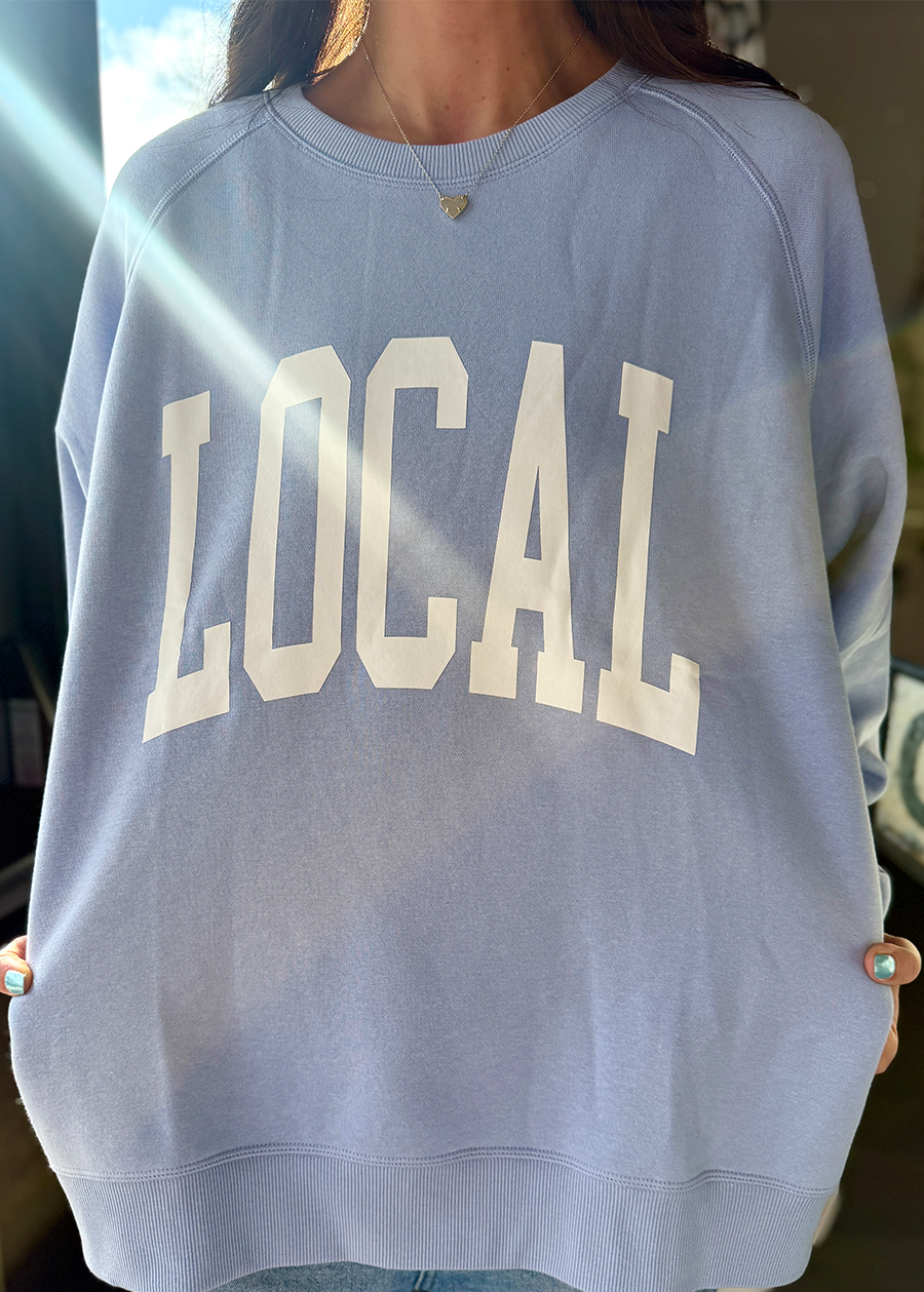 LG Crescent Crew-Periwinkle