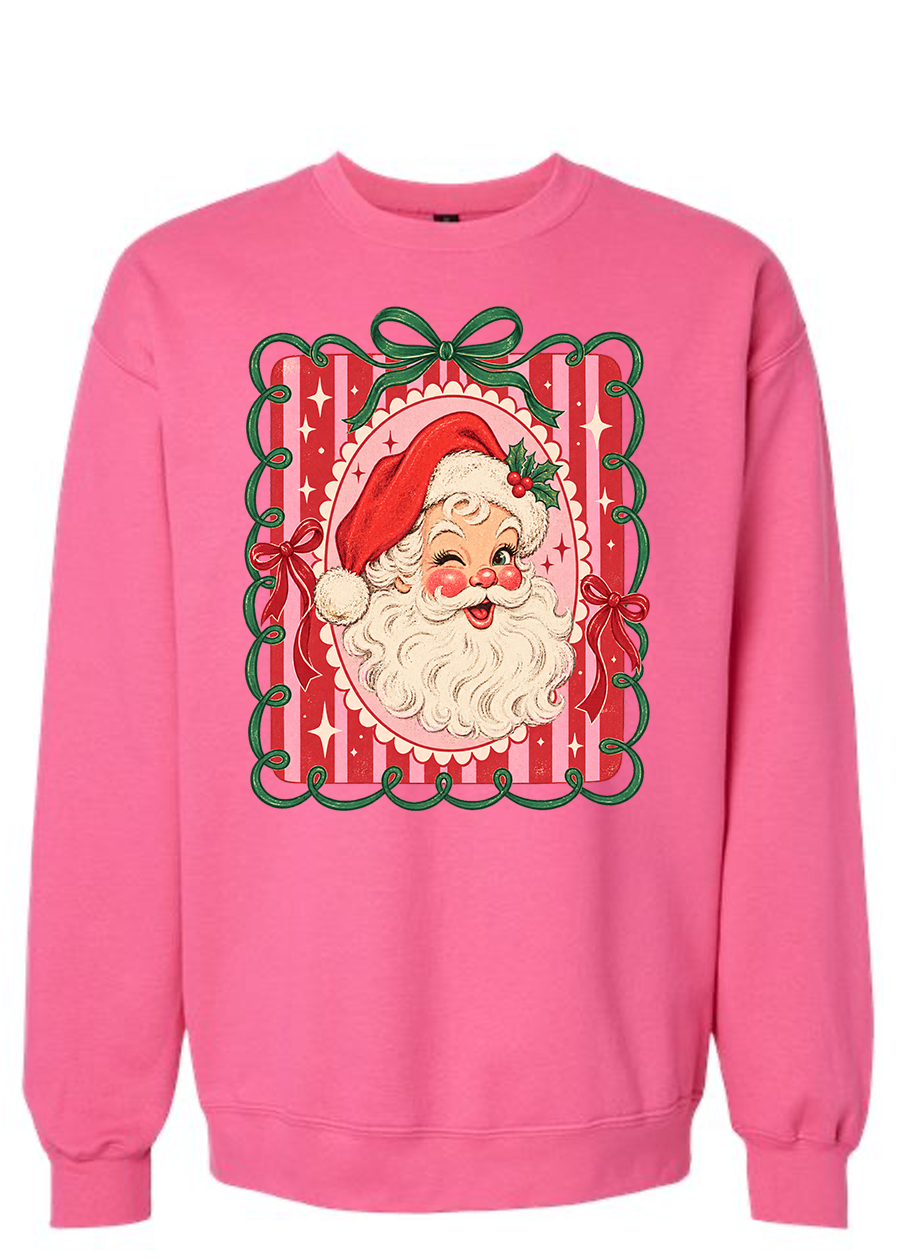 ADULT Vintage Santa Crewneck