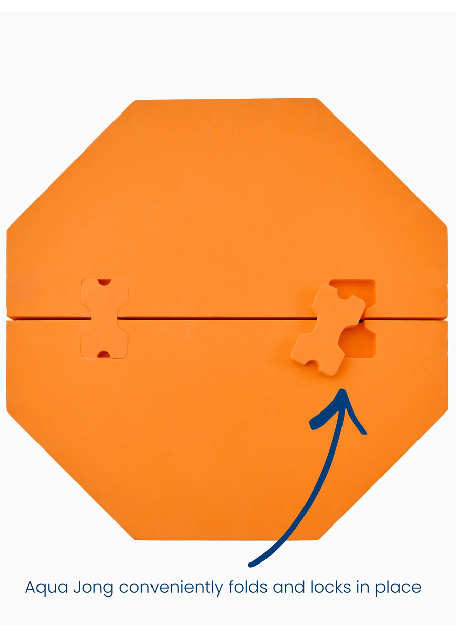 Pink Aqua Jong Pool Mat