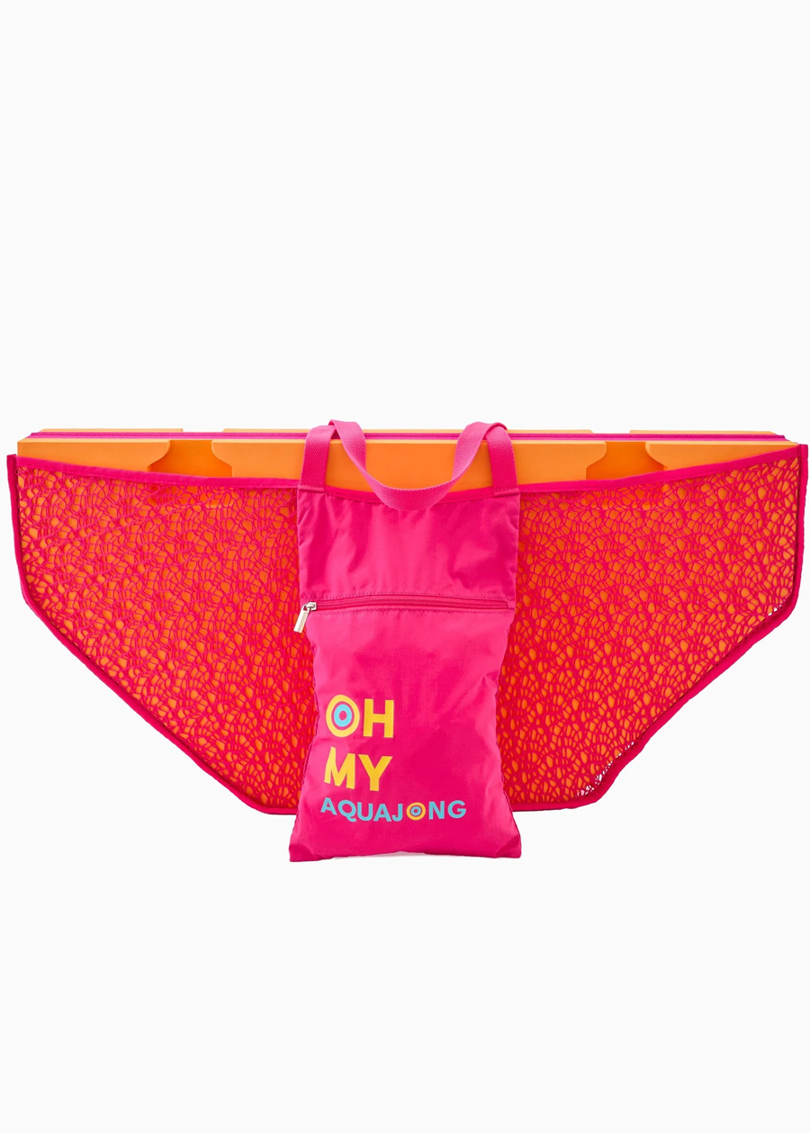 Pink Aqua Jong Pool Mat