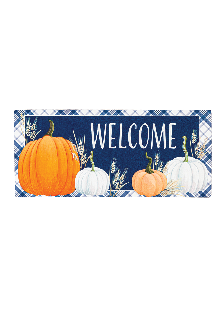 Plaid Pumpkins Sassafras Switch Mat