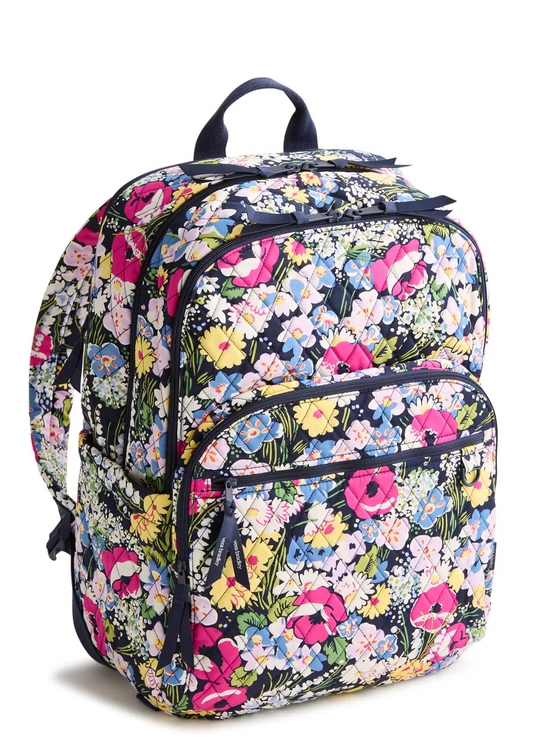 Large Bancroft Backpack-Poppy Fields