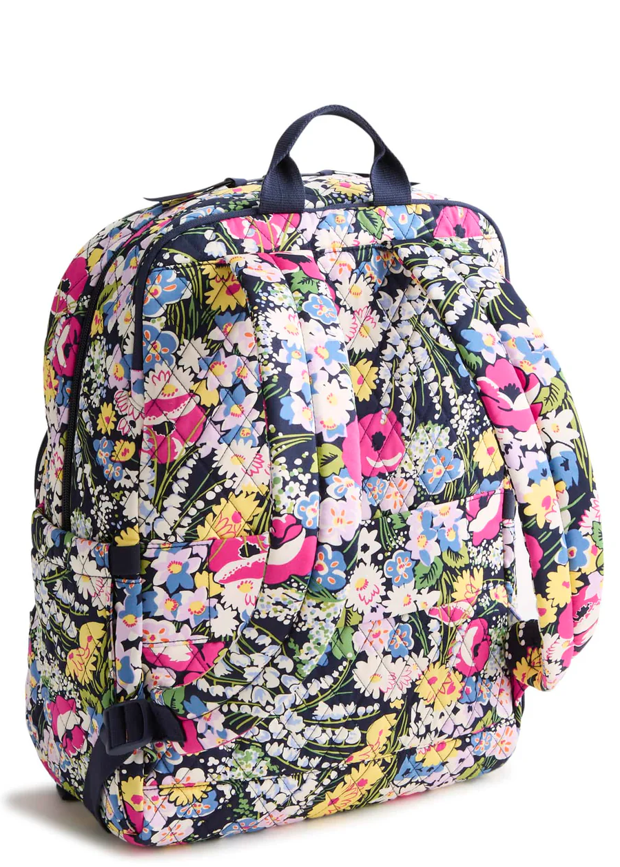 Large Bancroft Backpack-Poppy Fields