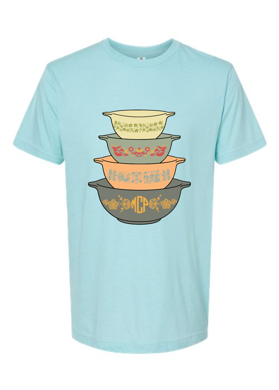 YOUTH Pyrex Monogram Tee – Palmetto Twist