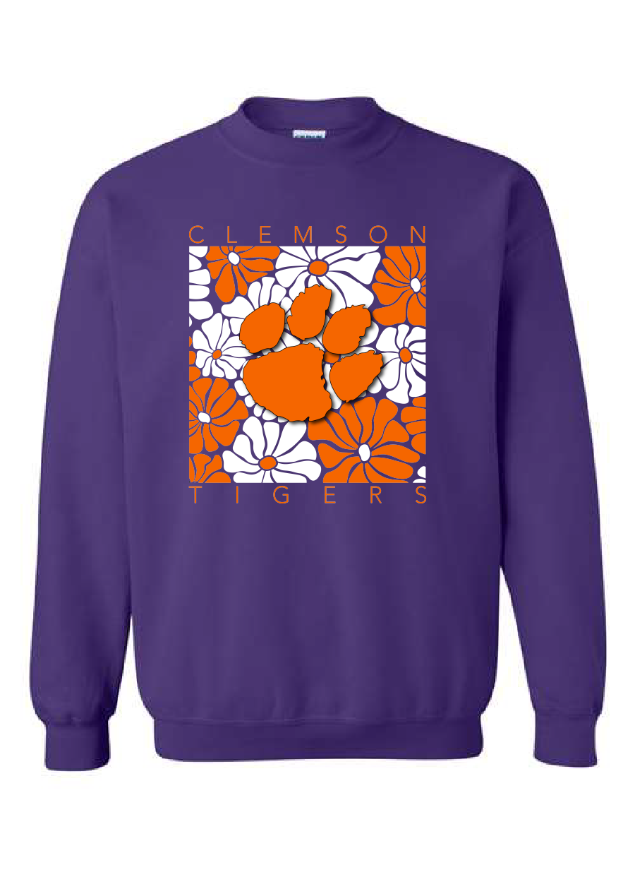 Flower Mascot Crewneck Sweatshirt