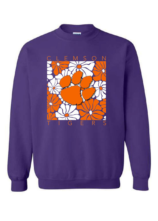 YOUTH Flower Mascot Crewneck Sweatshirt