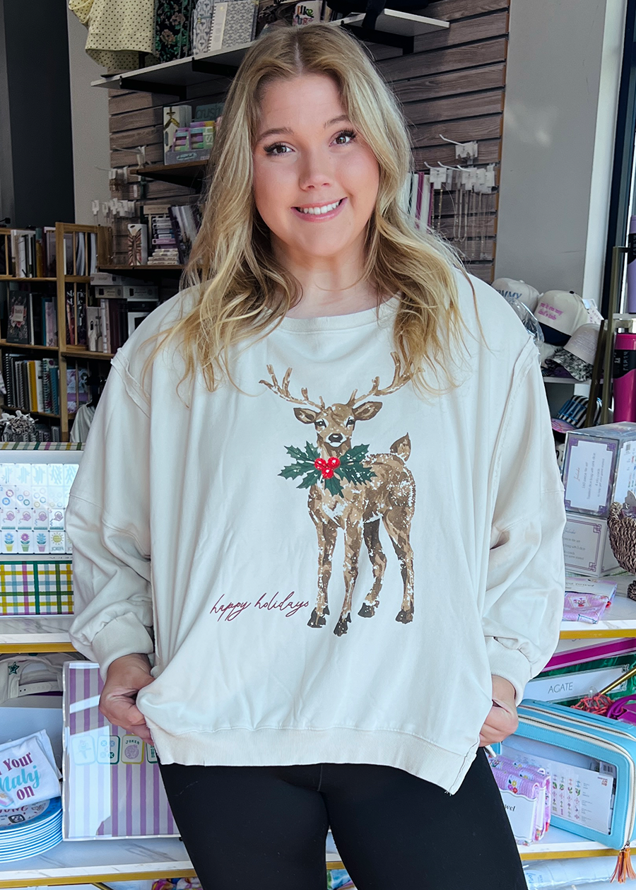 Reindeer Sweatshirt