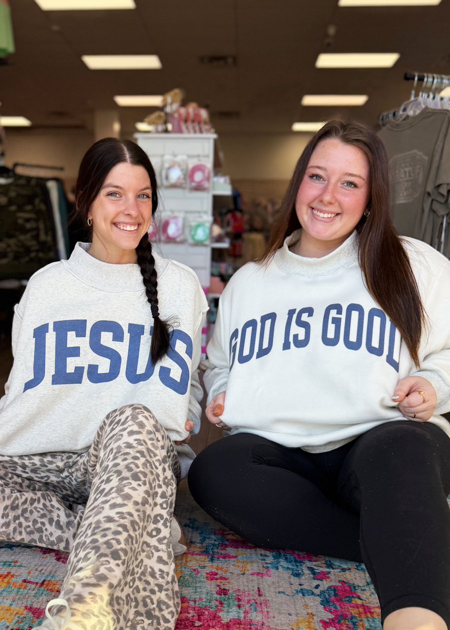 JESUS Mock Sweatshirt