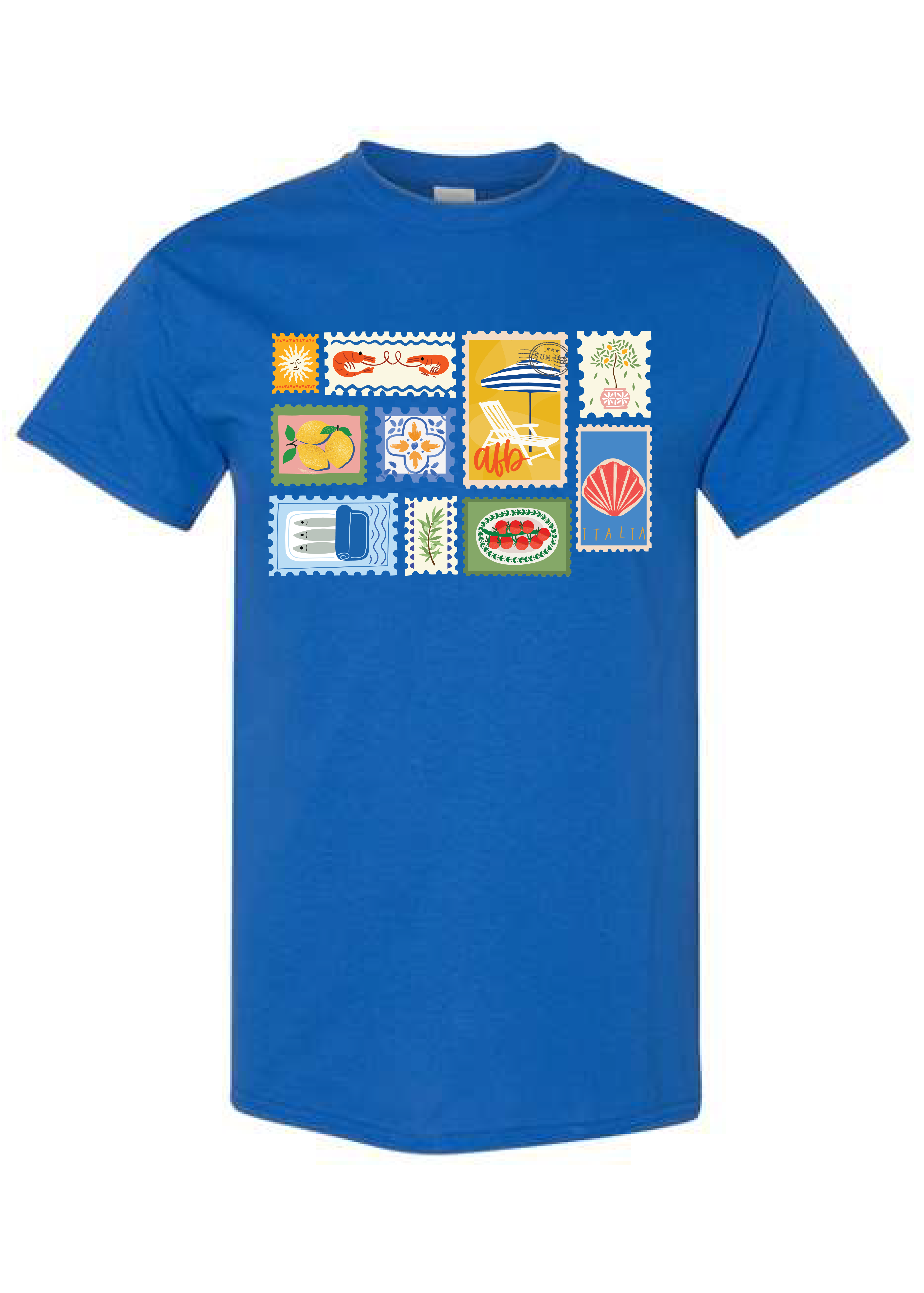 YOUTH Italian Postcard Monogram Tee