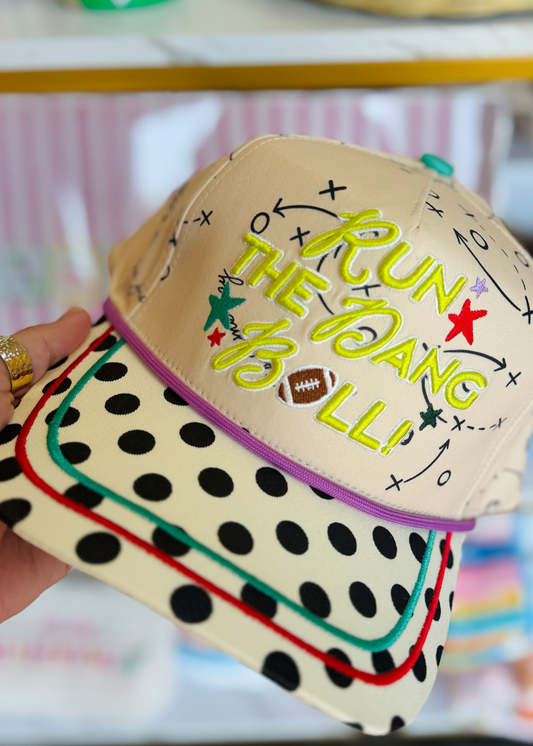 Run The Dang Ball Game Day Hat