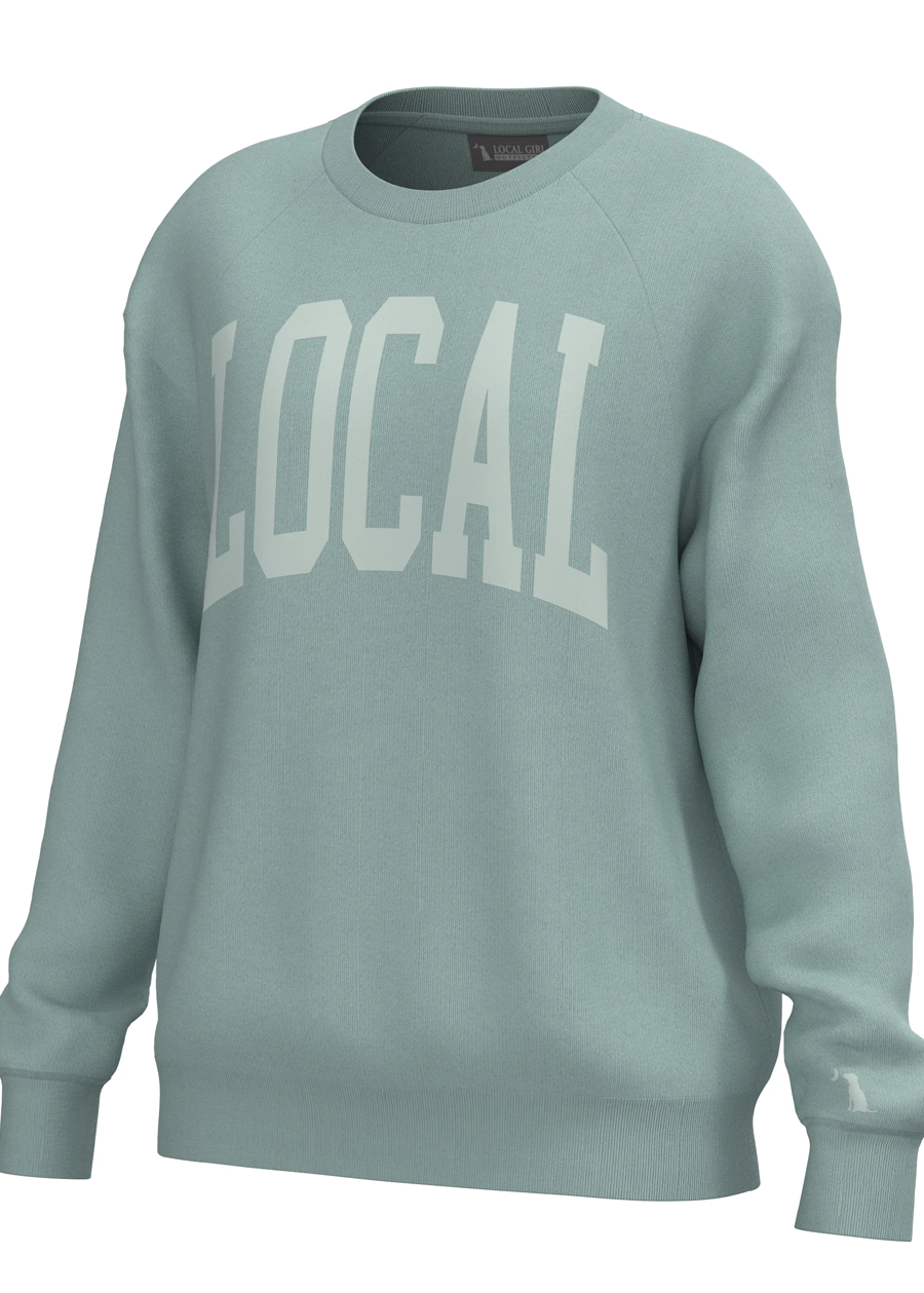 LG Crescent Crew-Jade