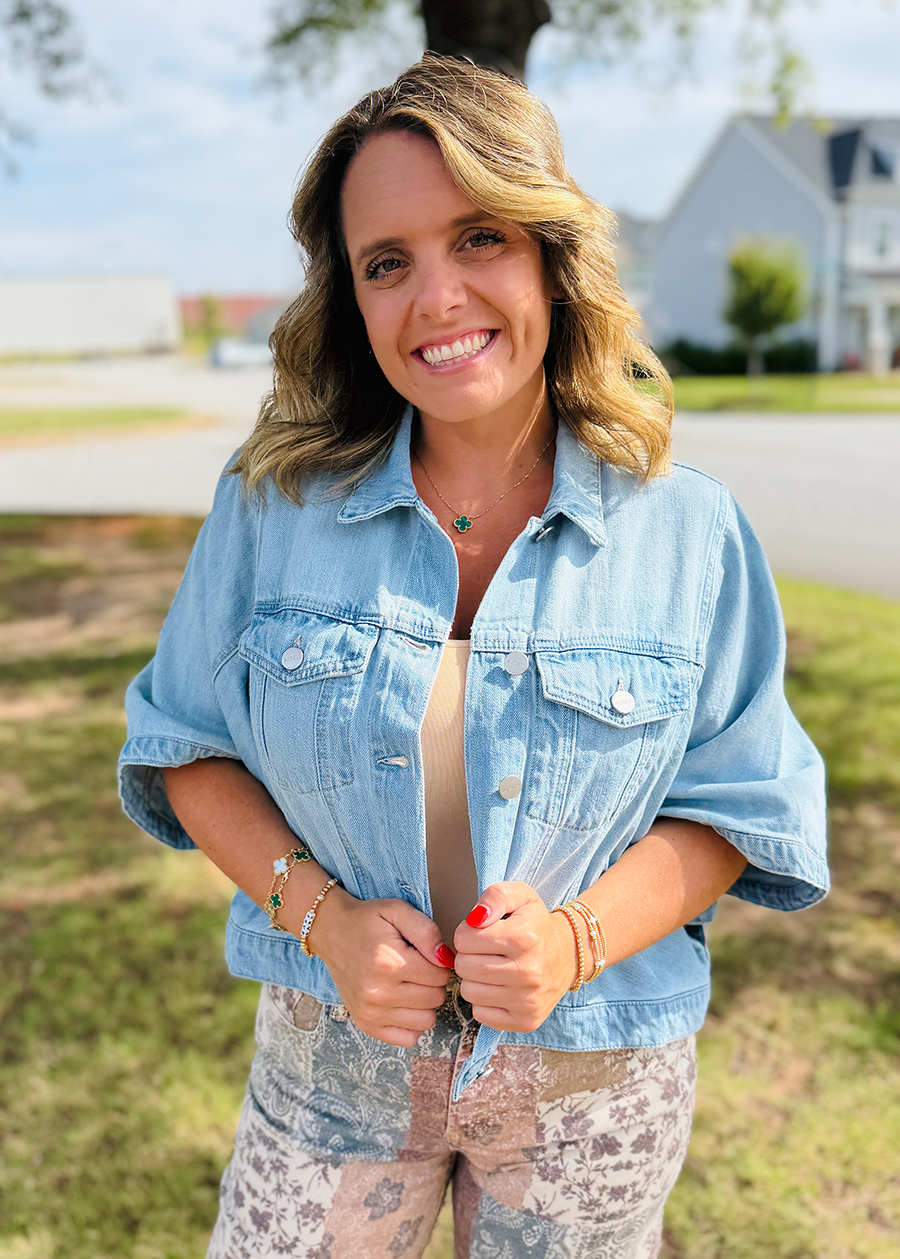 Sammie Flowy Square Jacket