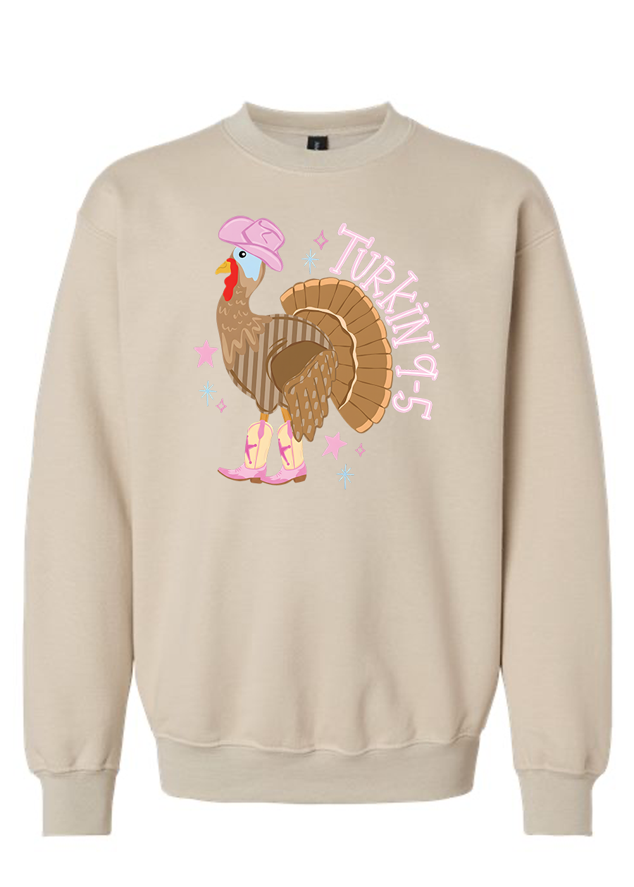 YOUTH Turkin' 9-5 Crewneck