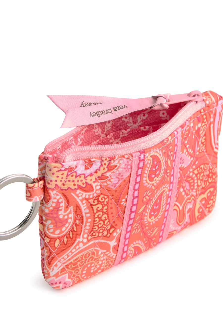 Zip ID Pouch w/Breakaway Lanyard-Sherbet