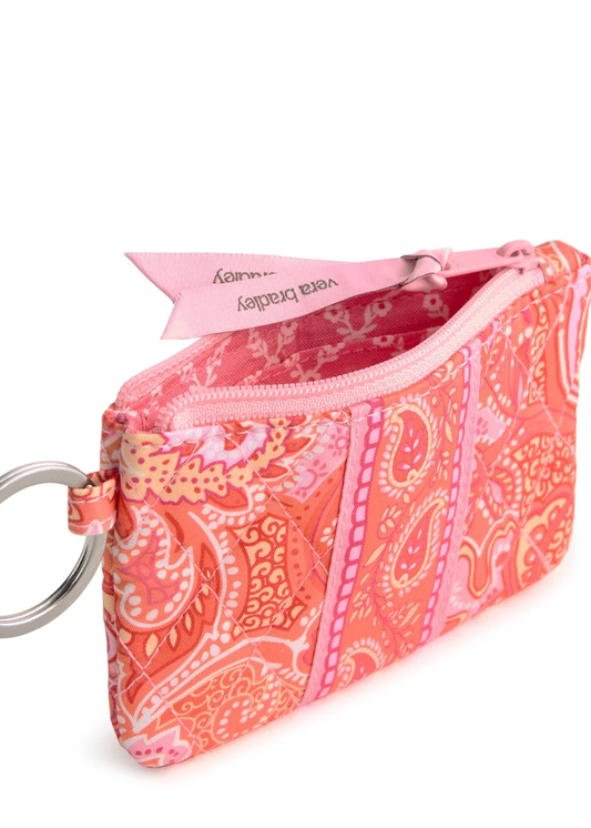 Zip ID Pouch w/Breakaway Lanyard-Sherbet