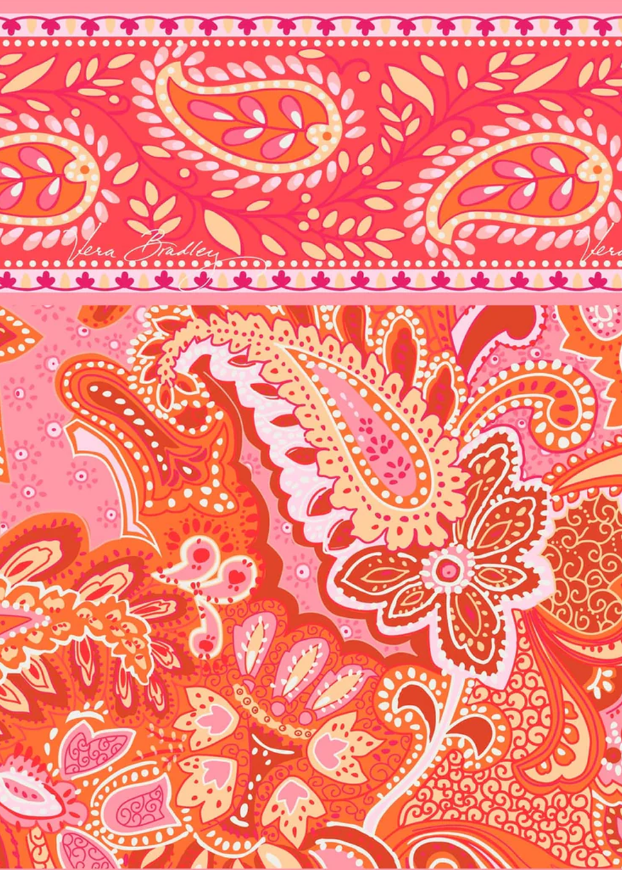 Zip ID Pouch w/Breakaway Lanyard-Sherbet
