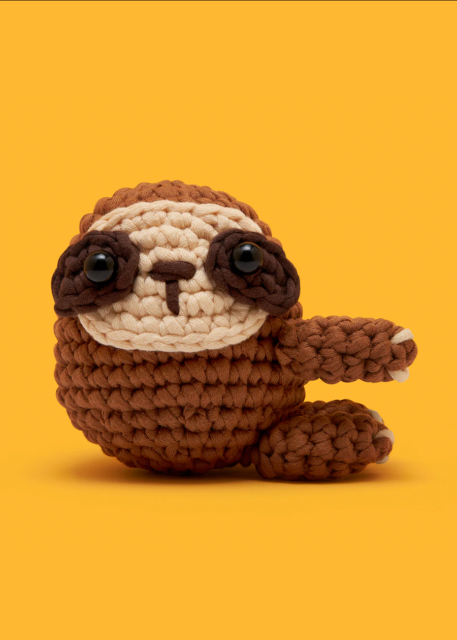 Woobles Sam the Sloth Crochet Kit