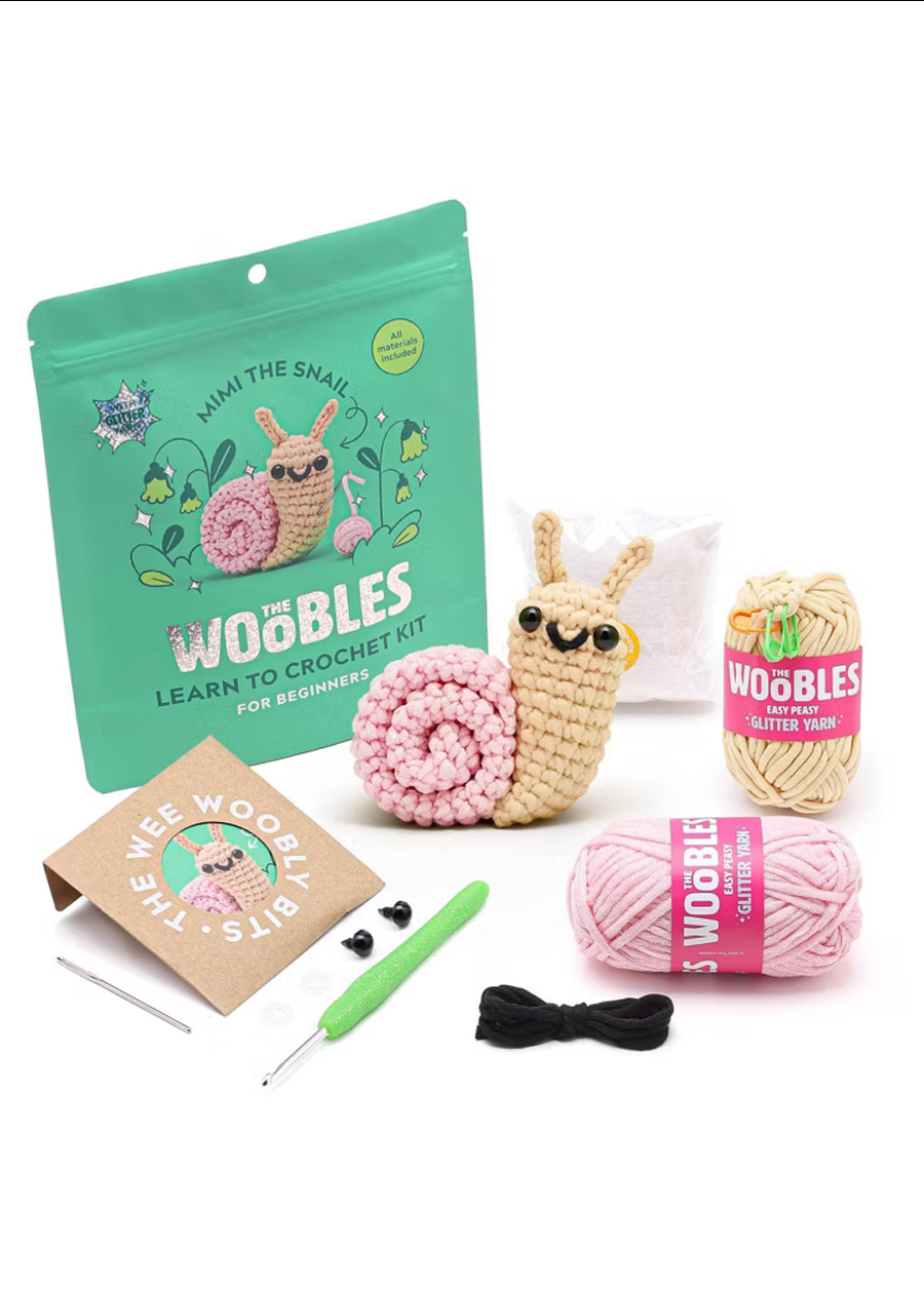Woobles Mimi the Snail Crochet Kit