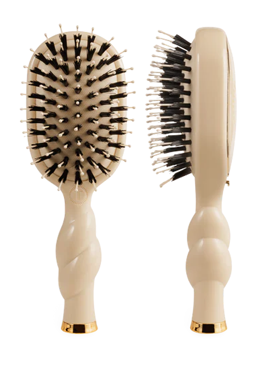 TELETIES Mini Boar Bristle Hair Brush